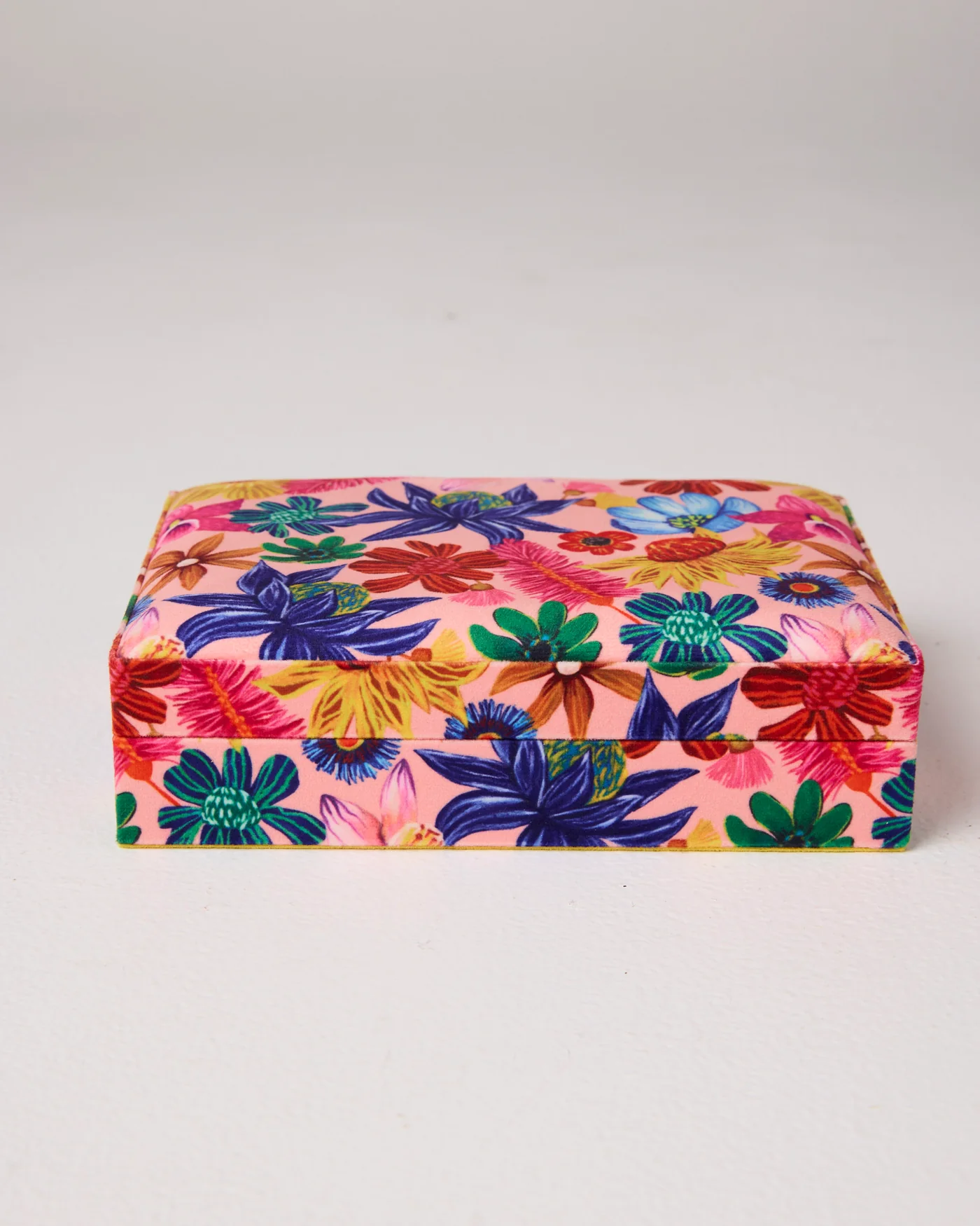 Wildflowers in Bloom Velvet Jewellery Box- Small