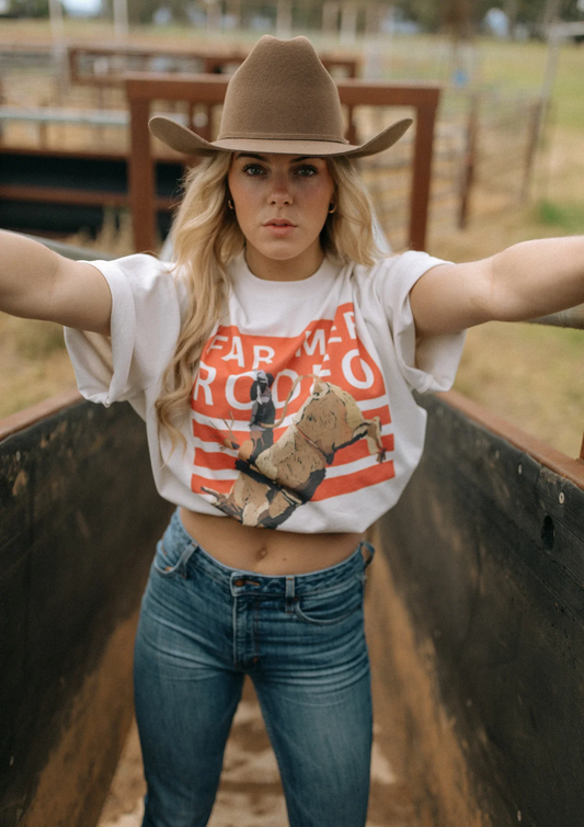 FM Rodeo Box Tee