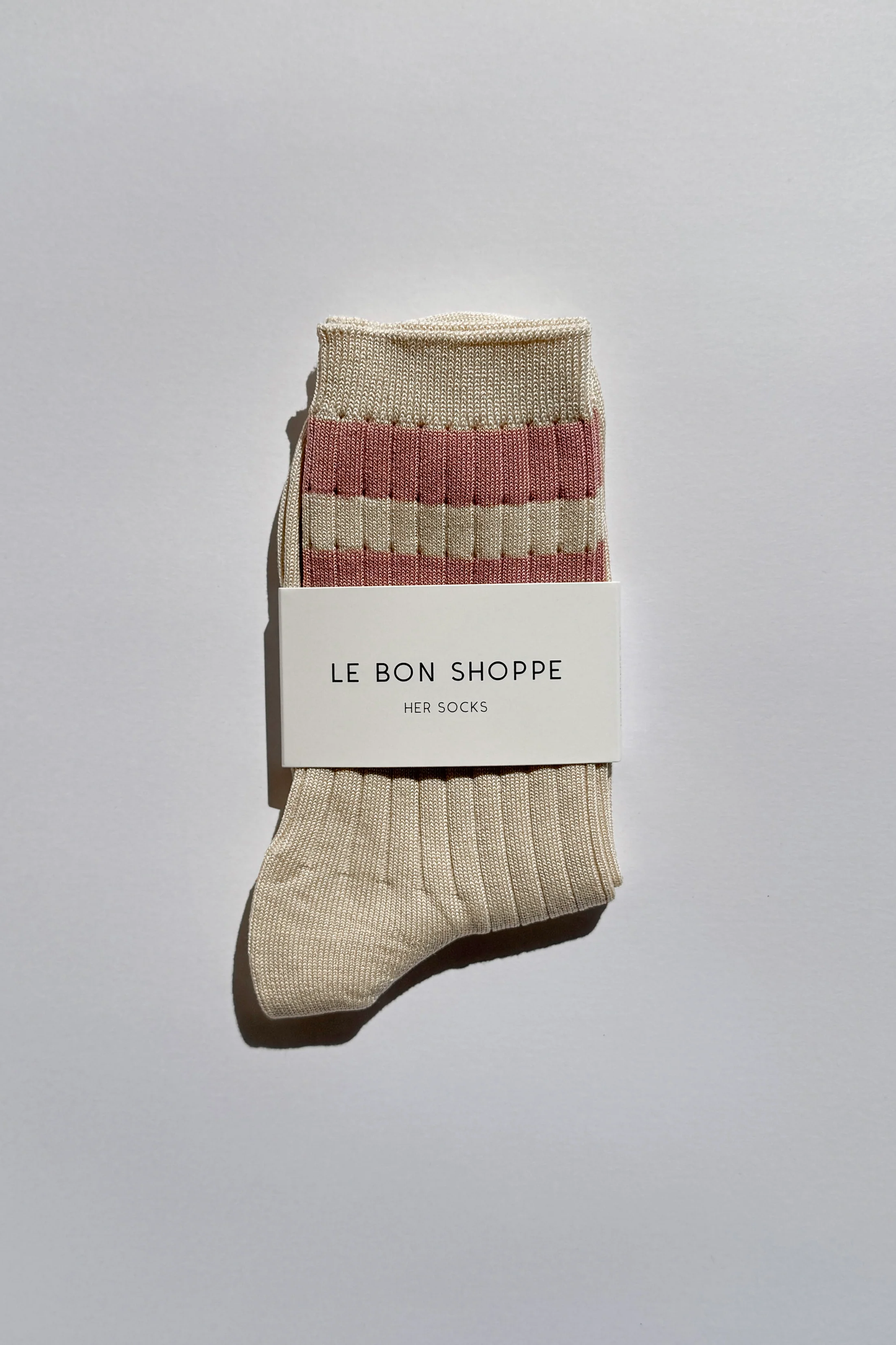 Her Socks Varsity  Rose