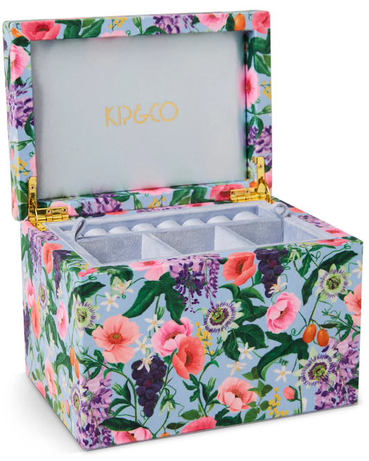 Spring In The Air Velvet Jewellery Box- Large