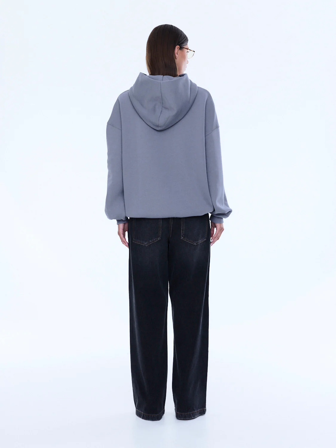 Cassie Oversized Hoodie Washed Grey