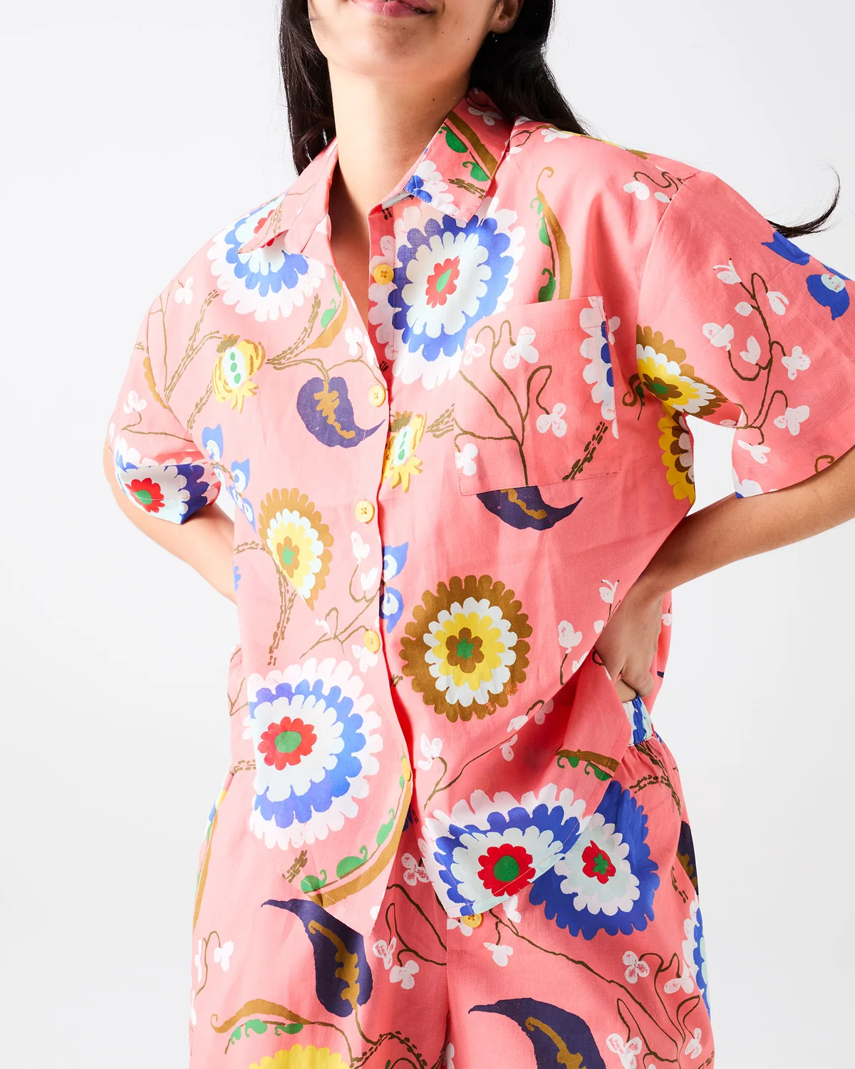 Kip&Co x aAnna Spiro Isabelle Sunset Pyjama Set