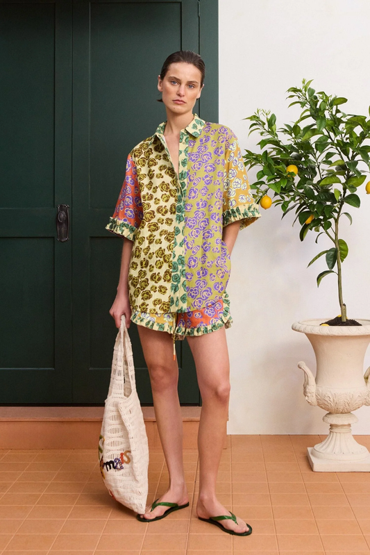 Patty Spliced Shirt