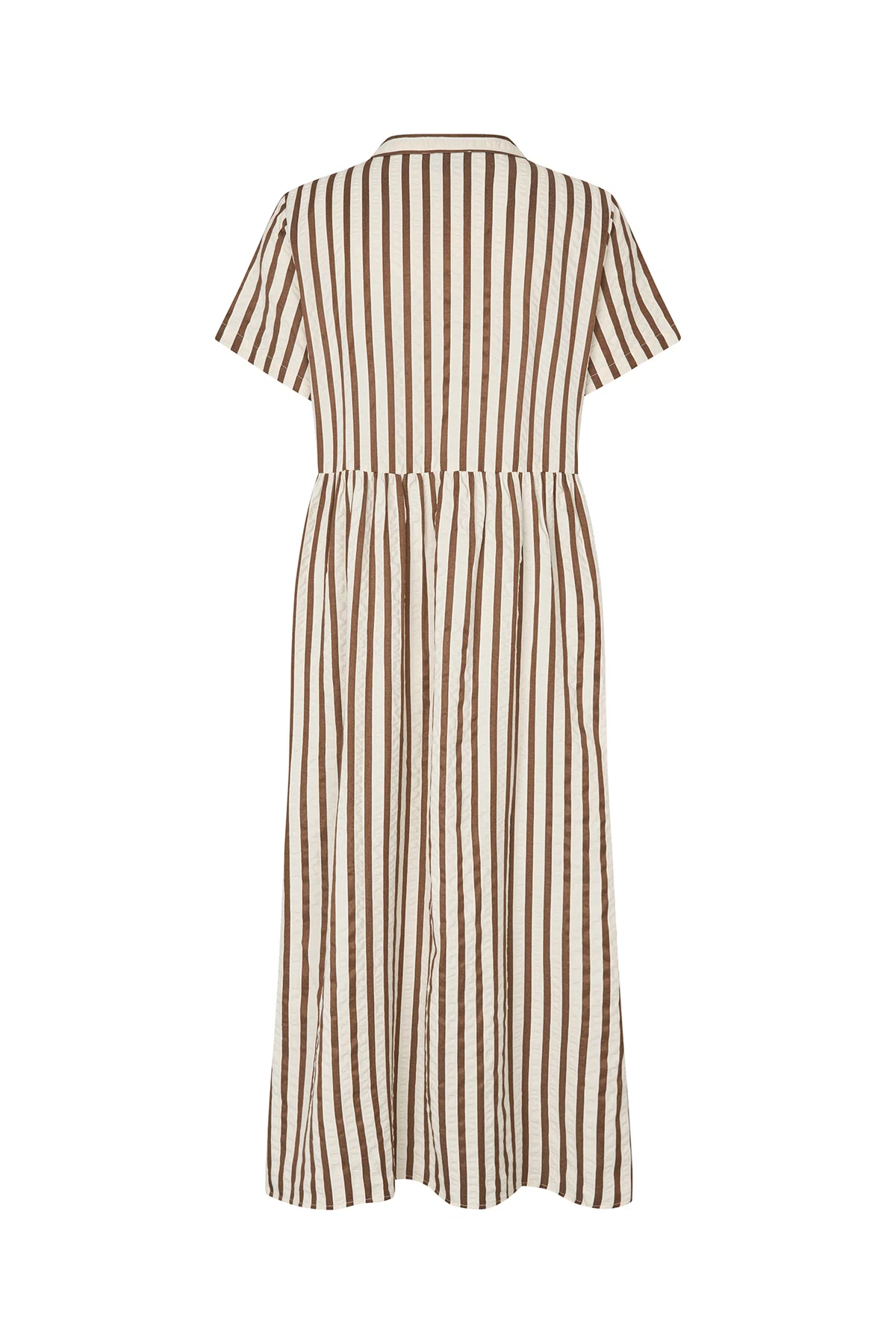 Maxi Dress- Dark Mokka Stripe