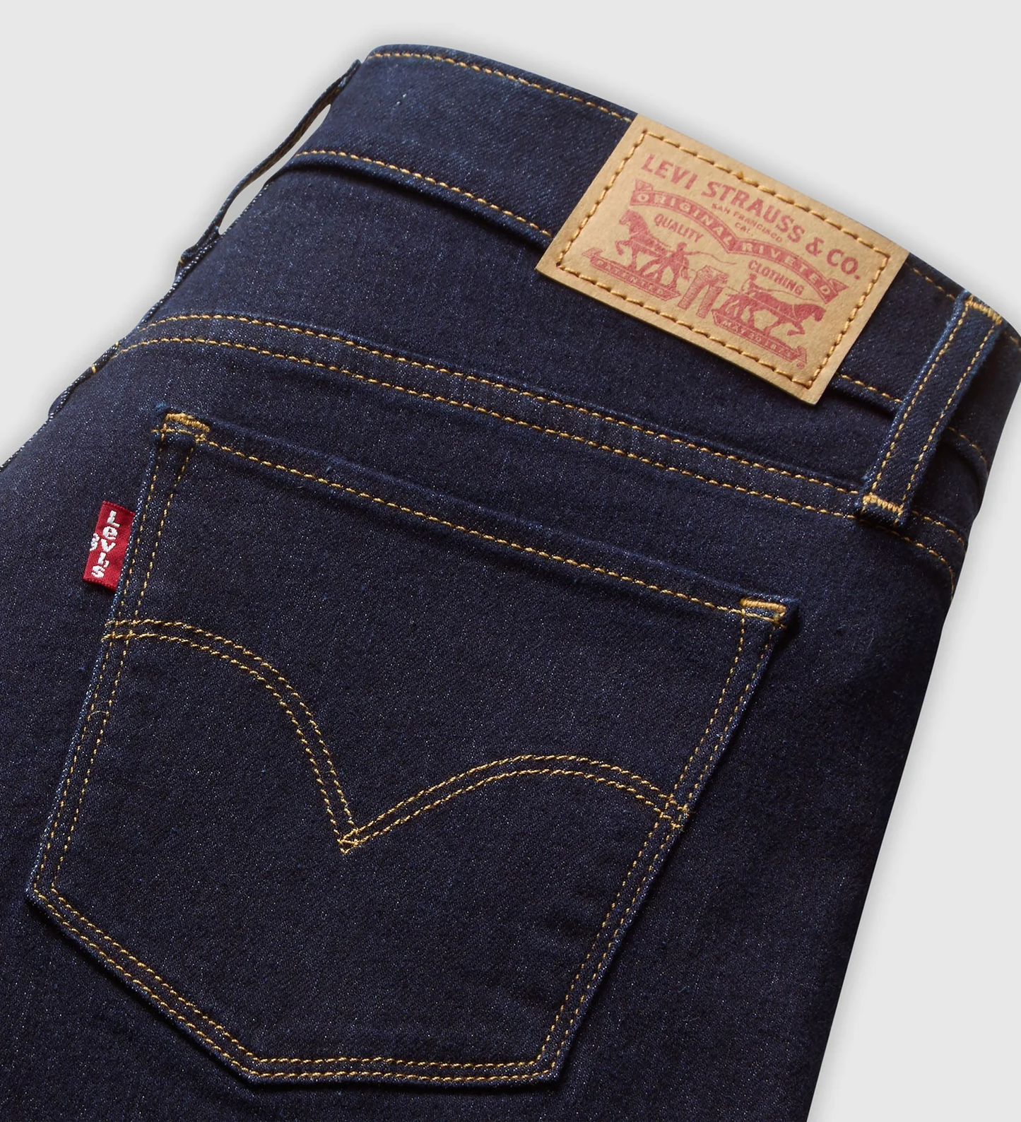 Shaping Wide Leg Jeans Darkest Sky