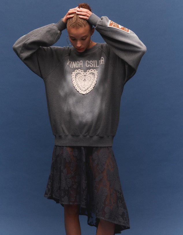 Day Hearts Med Jumper