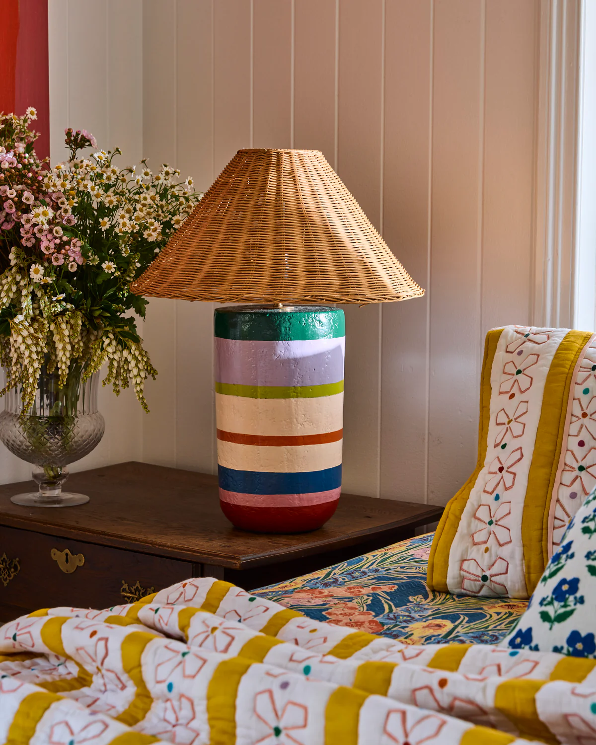 Kip&Co X Anna Spiro Cylindrical Lamp