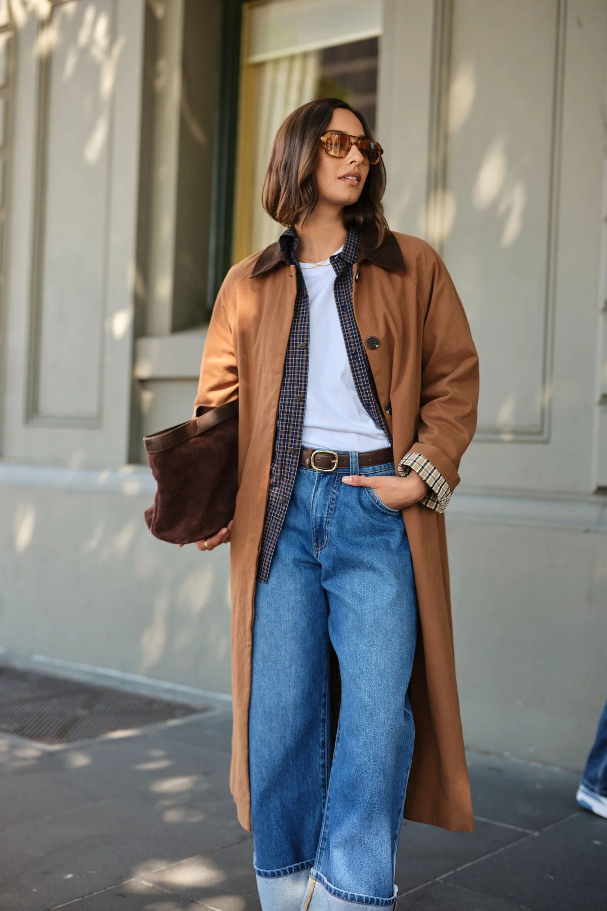Ash Coat Toffee Choc Collar