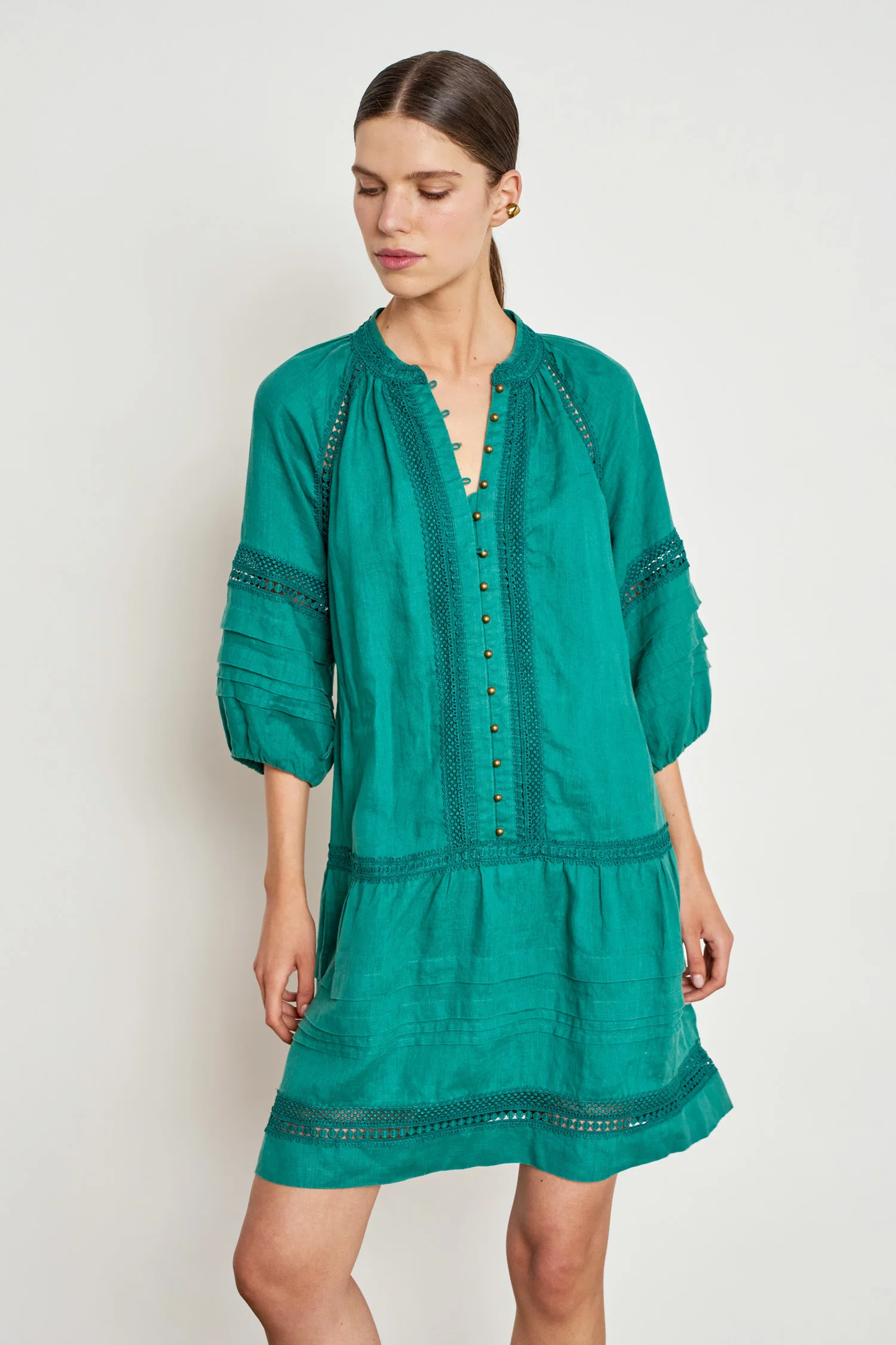 Jostle Dress Cedar