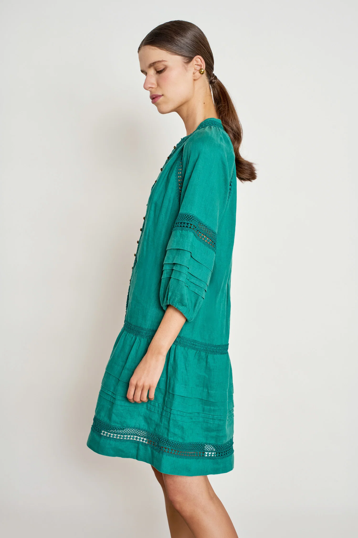 Jostle Dress Cedar