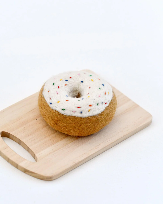 Felt Doughnut with Classic Glaze & Sprinkles