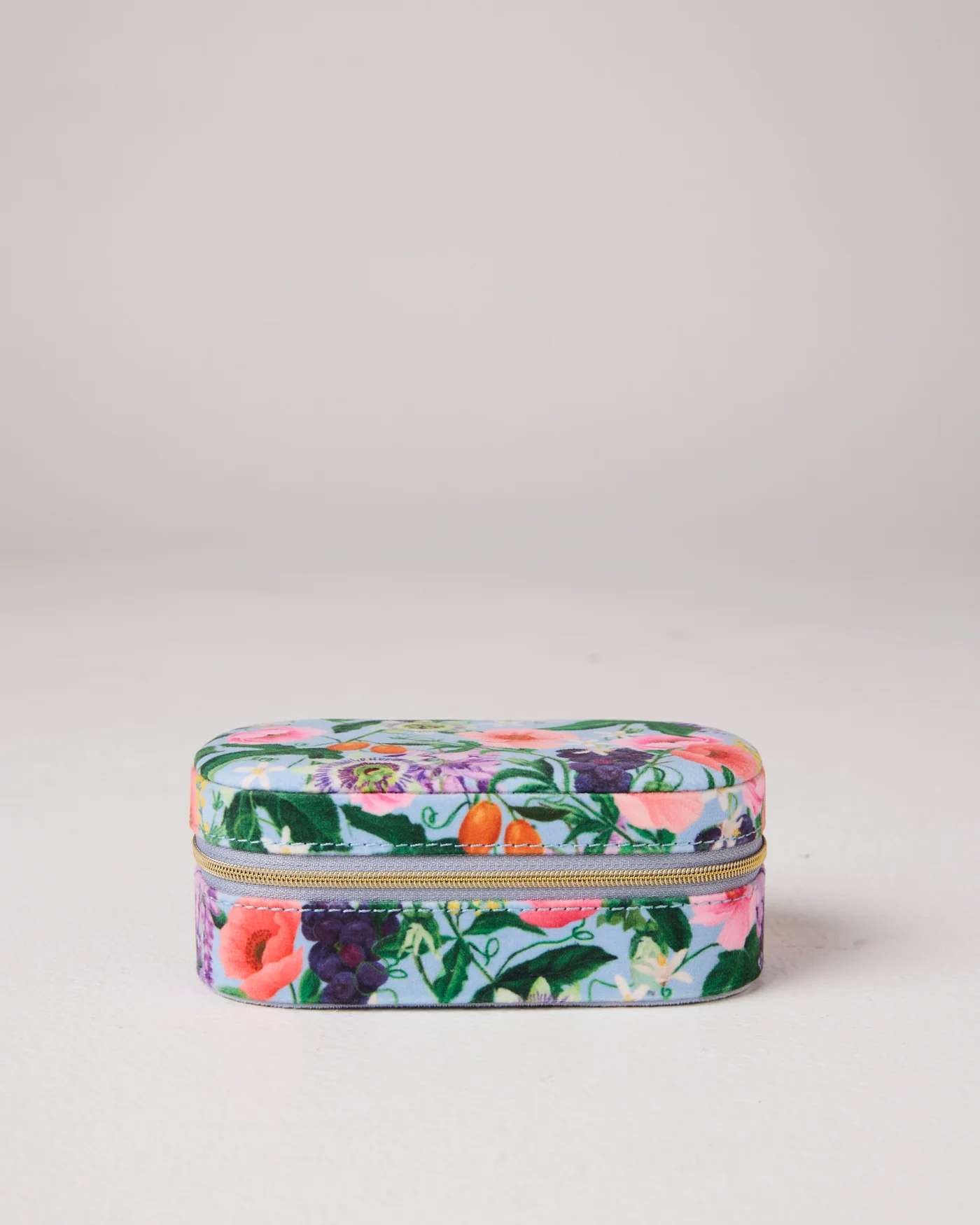 Spring In The Air Velvet Travel Jewellery Box
