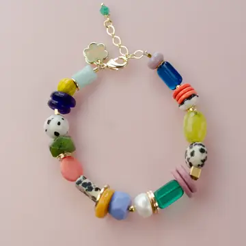 Colourful Beaded Bracelet