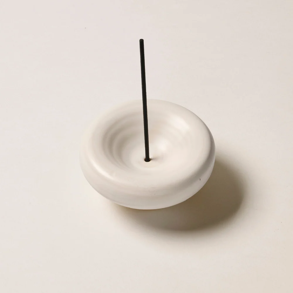 Incense Holder Cream