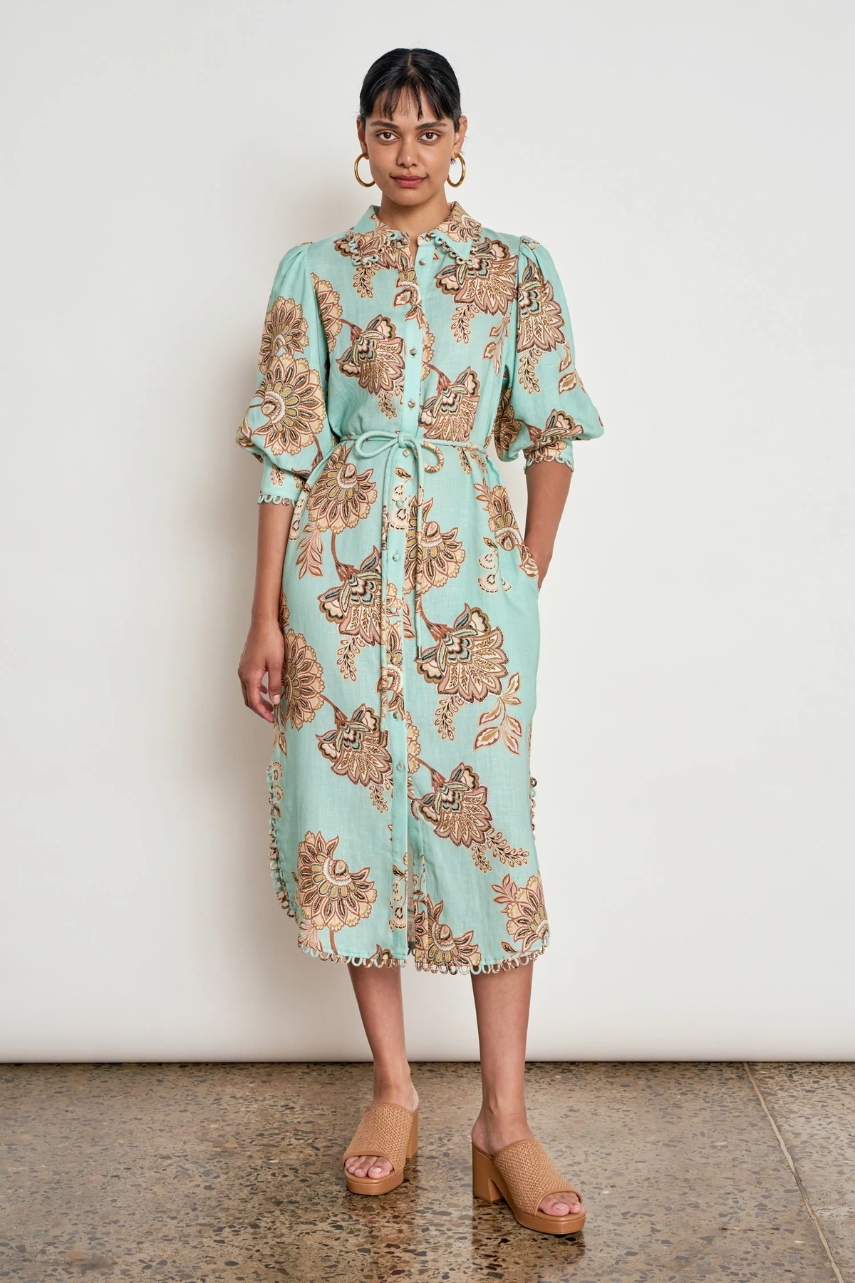 Heir Dress Mint Kgari