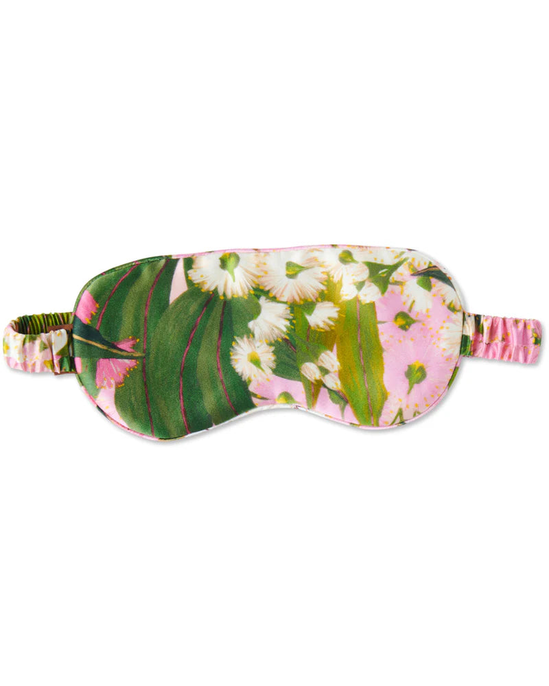 Blush Blossom Silk Eye mask