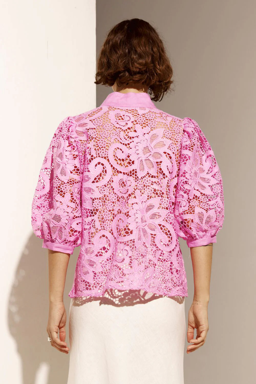 Presence top, lotus lace