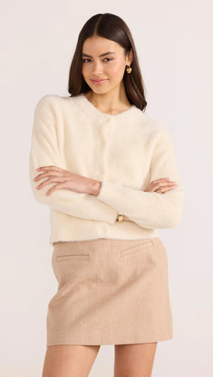 Rowan Fluffy Cardigan Ivory