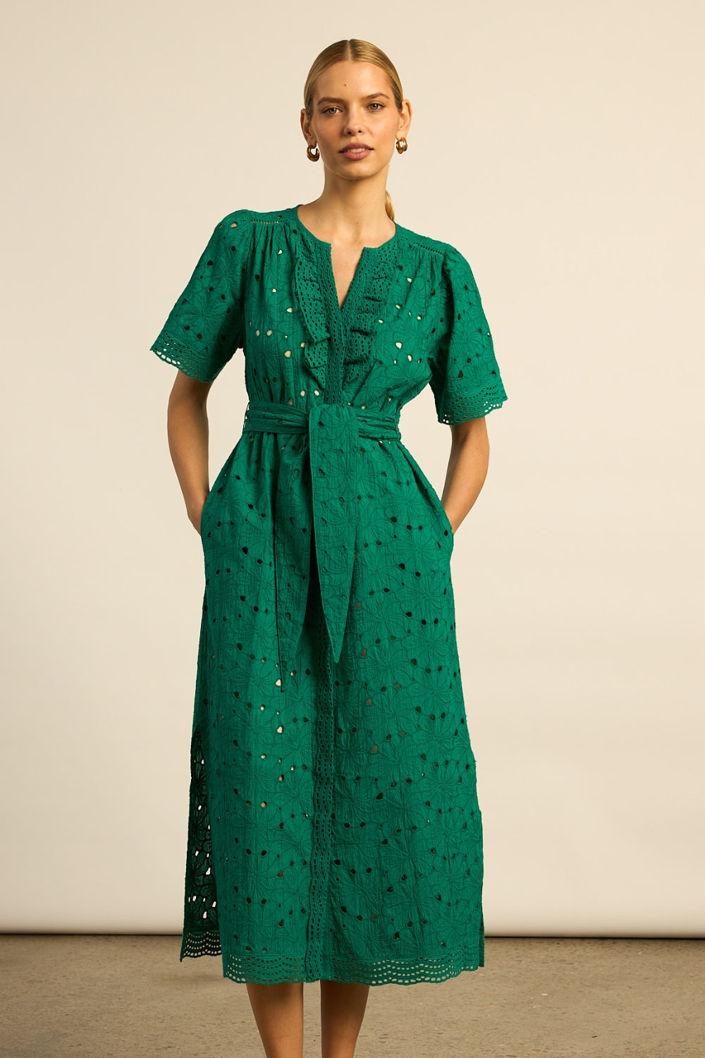 Voyage Dress Emerald