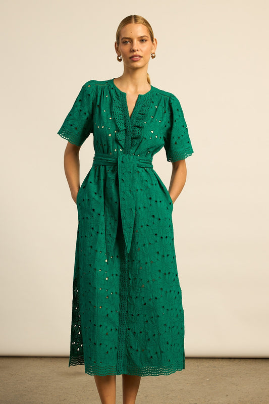 Voyage Dress Emerald